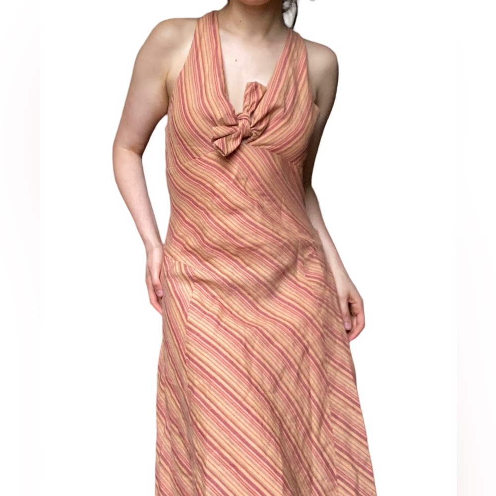 Maxi Fiori di Zucca cotton dress